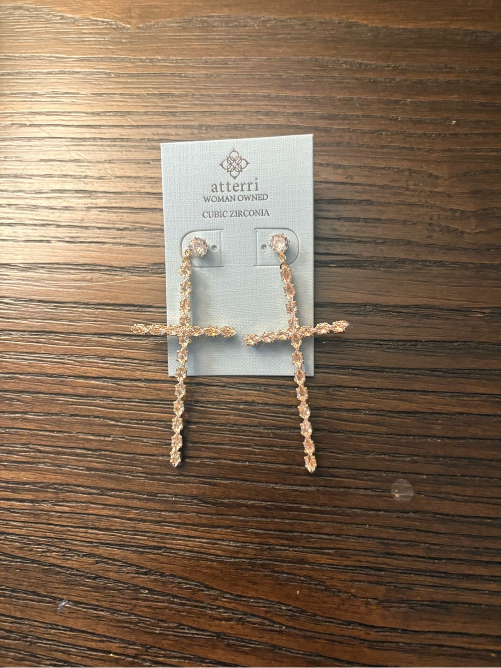 NEW Atterri Cross earrings